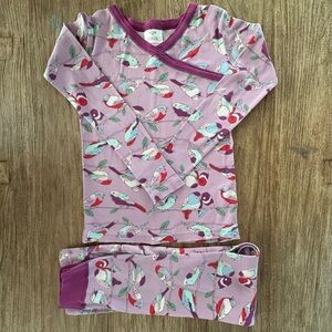 Hanna Andersson Bird Print Pajama Set